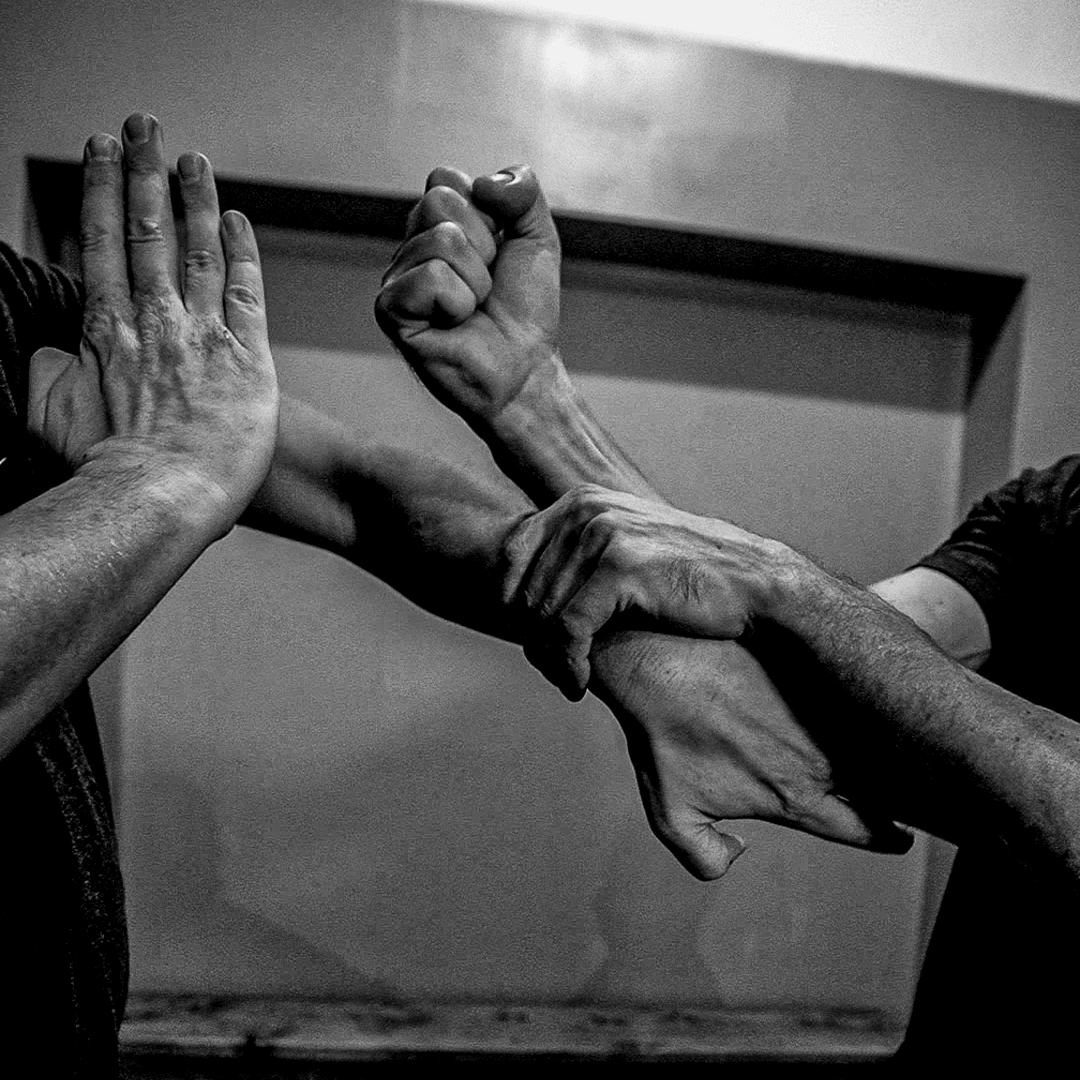 Students practicing kung fu at Brooklyn Kung Fu